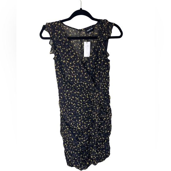 NWT Sugarlips Sherwood Ruched Ruffle dress - Picture 5 of 9